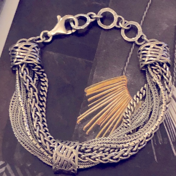 Silpada Sterling Silver Multi-Strand Bracelet - Picture 5 of 8